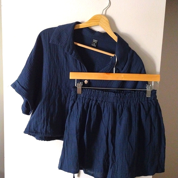 🌌 Midnight Blue Emery Rose Cotton Set - Picture 1 of 2
